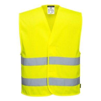 PORTWEST C374 augstas redzamības divsvītru veste