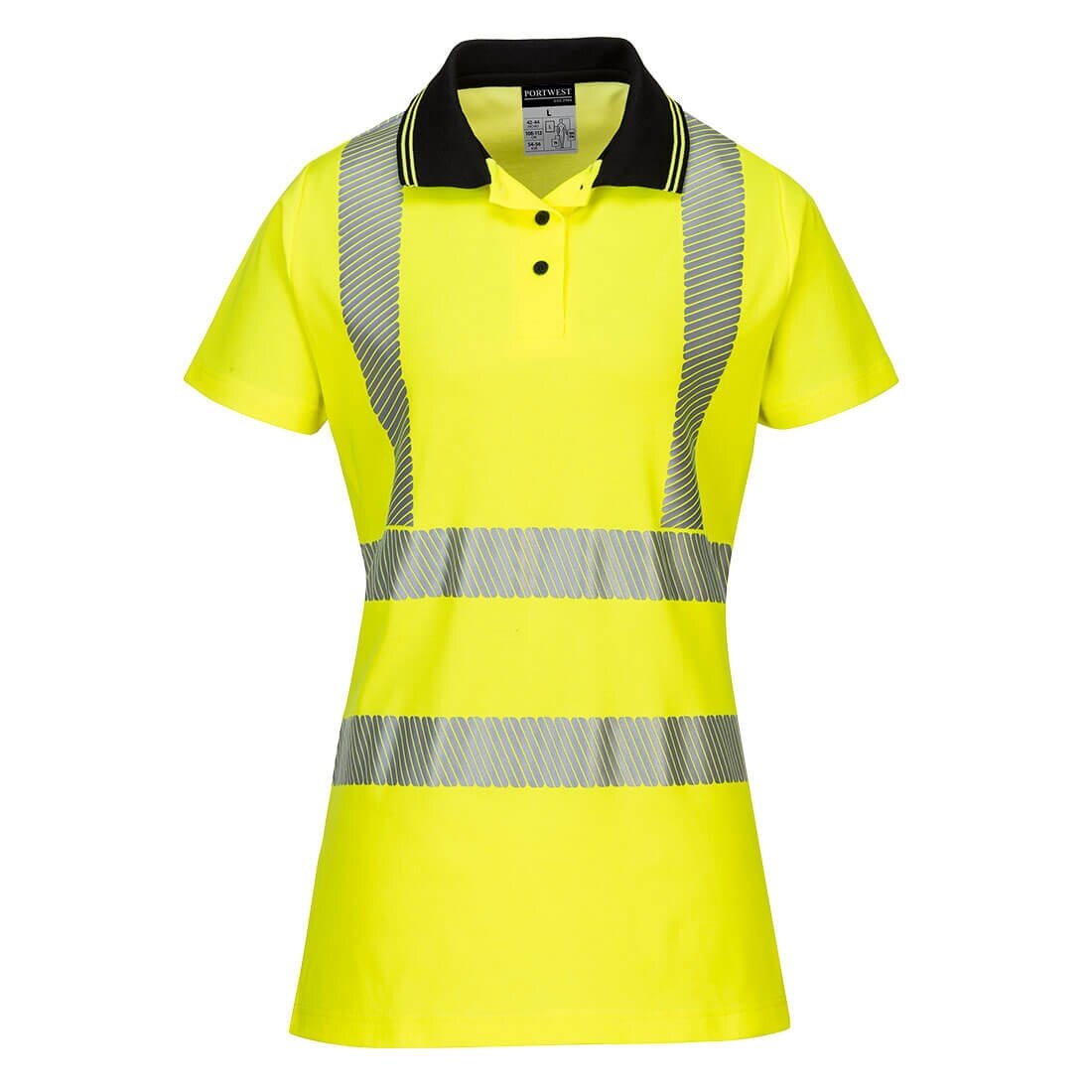PORTWEST LW72 augstas redzamības sieviešu polo krekls 7