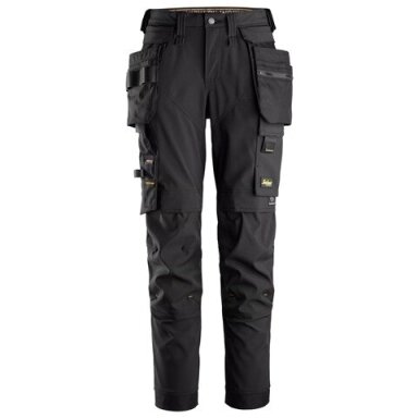 Sieviešu darba bikses SNICKERS WORKWEAR Softshell 6775 ar noņemamām kabatām