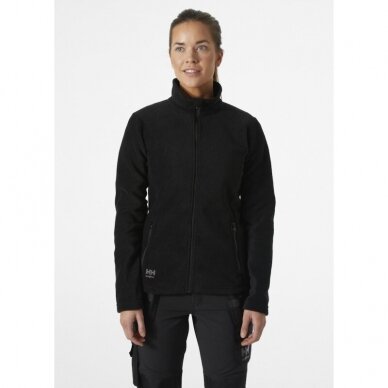 Sieviešu džemperis HELLY HANSEN Manchester 2.0 Fleece JKT, melns 3