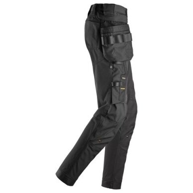 Sieviešu darba bikses SNICKERS WORKWEAR Softshell 6775 ar noņemamām kabatām 2