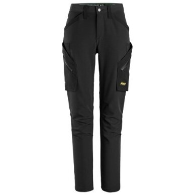 Sieviešu elastīgā auduma SNICKERS WORKWEAR FlexiWork 6877 darba bikses