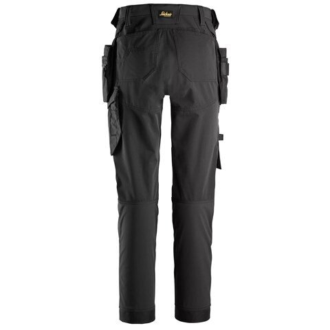 Sieviešu darba bikses SNICKERS WORKWEAR Softshell 6775 ar noņemamām kabatām 1 Sieviešu darba bikses SNICKERS WORKWEAR Softshell 6775 ar noņemamām kabatām 1