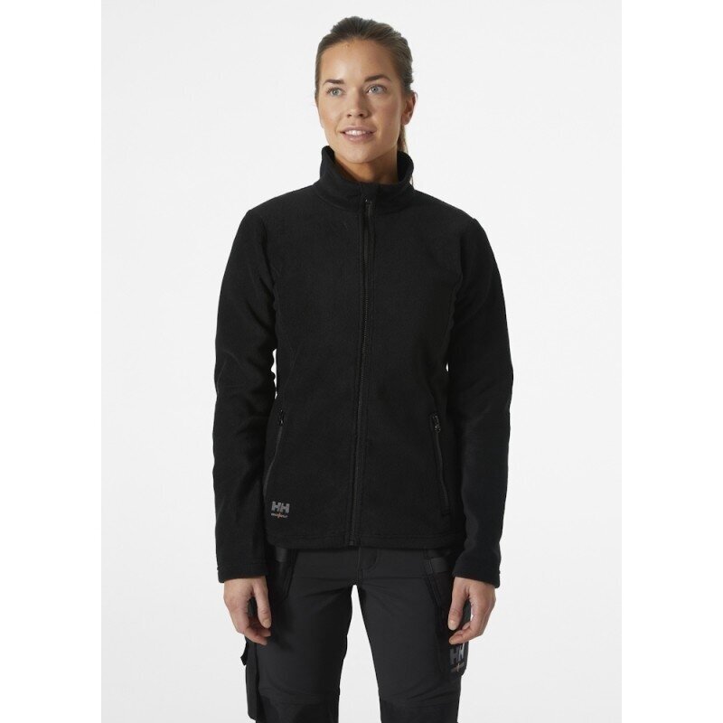 Sieviešu džemperis HELLY HANSEN Manchester 2.0 Fleece JKT, melns 3 Sieviešu džemperis HELLY HANSEN Manchester 2.0 Fleece JKT, melns 3
