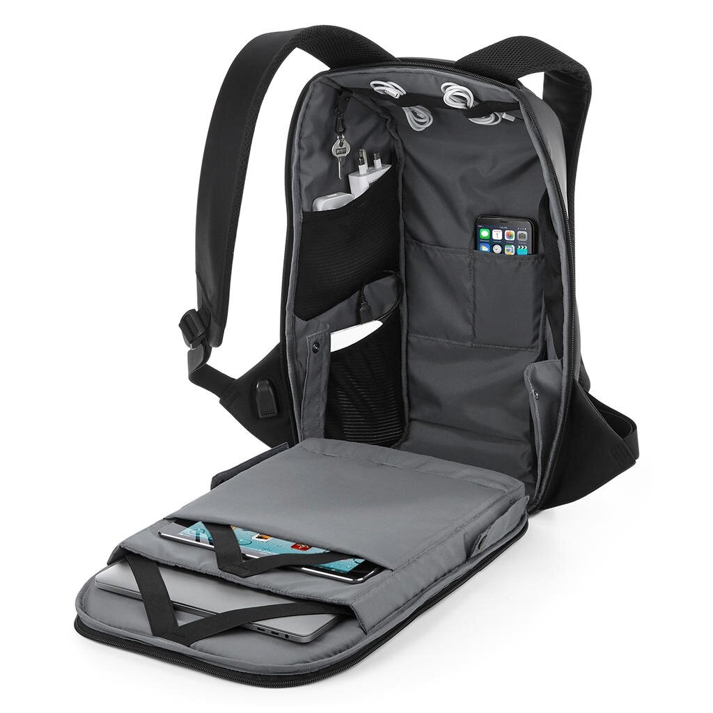 Mugursoma Quadra QD925 ar integrētu USB uzlādi 15,6" 4 Mugursoma Quadra QD925 ar integrētu USB uzlādi 15,6" 4