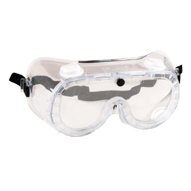 Netiešās ventilācijas aizsargbrilles PORTWEST PW21