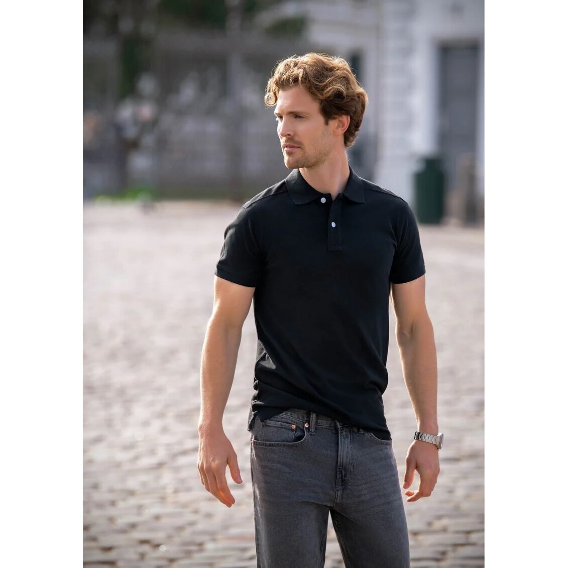 Nimbus YALE-M luksusa kokvilnas polo krekls vīriešiem ar īsām piedurknēm 1 Nimbus YALE-M luksusa kokvilnas polo krekls vīriešiem ar īsām piedurknēm 1