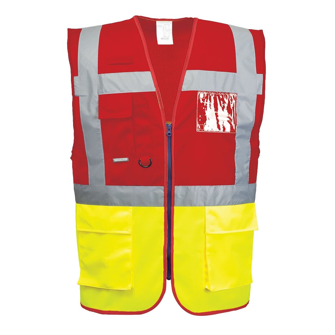 Augstas redzamības kontrasta PORTWEST C276 vadītāja veste 17 Augstas redzamības kontrasta PORTWEST C276 vadītāja veste 17