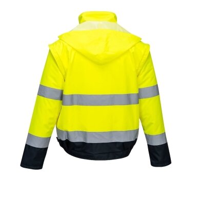 PORTWEST C464 2-in-1 augstas redzamības kontrasta bomberjaka 2 PORTWEST C464 2-in-1 augstas redzamības kontrasta bomberjaka 2
