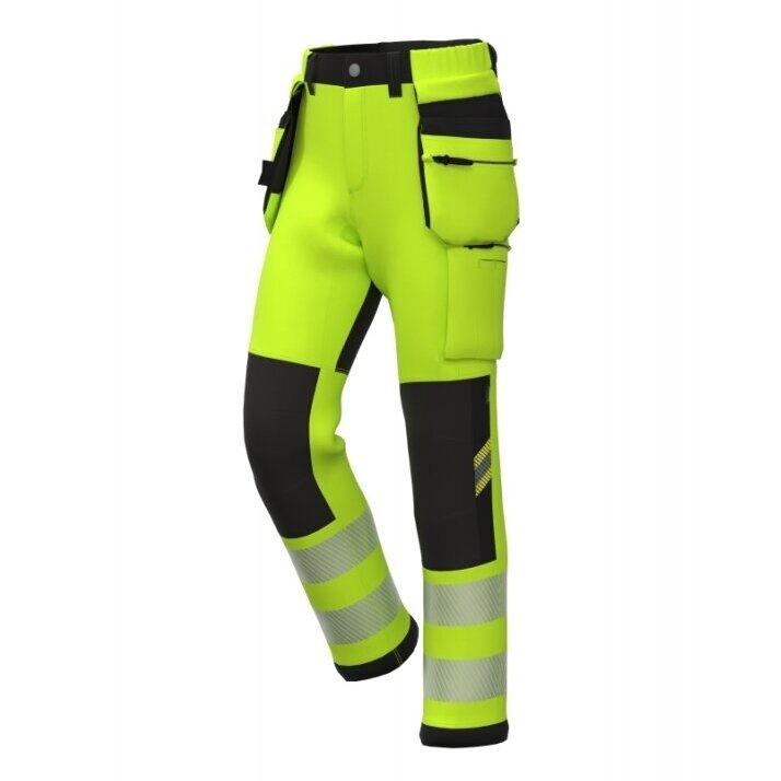 Darba bikses TENSION PRO-C2-0402 ar atstarojošām svītrām 1