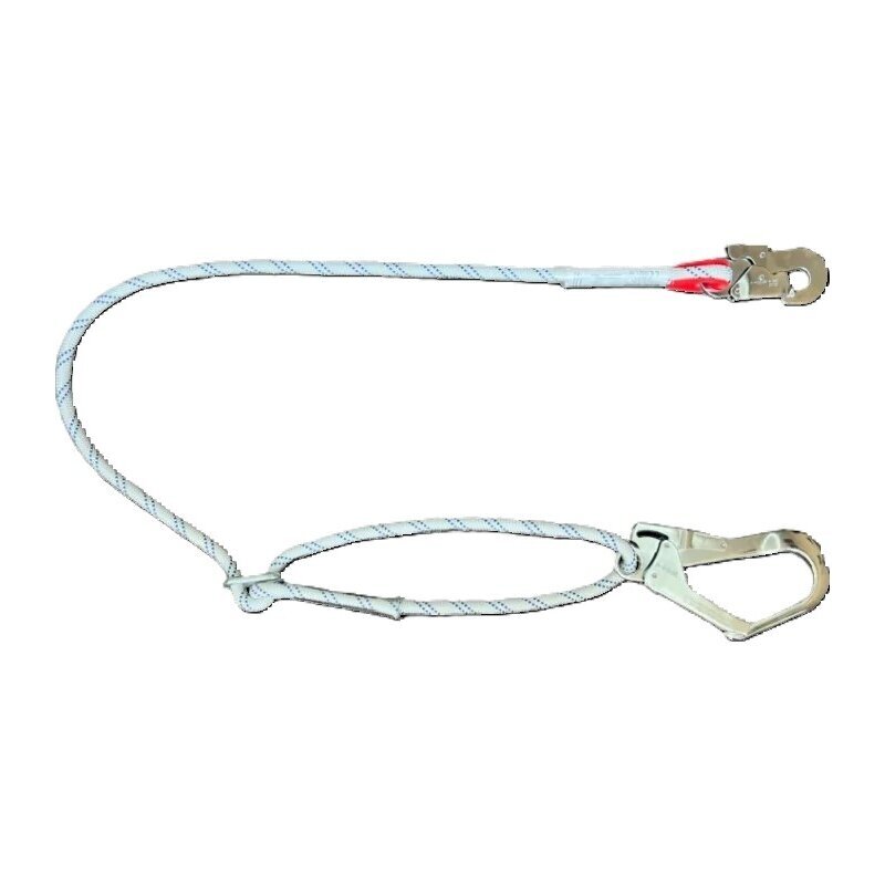 Savisaugos lynas BoSafety 0PR-EAL13102/41 su dideliu ir mažu karabinu, 2m Savisaugos lynas BoSafety 0PR-EAL13102/41 su dideliu ir mažu karabinu, 2m