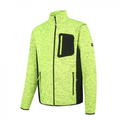 Pesso fleece džemperis FLORENCE, geltonas Pesso fleece džemperis FLORENCE, geltonas