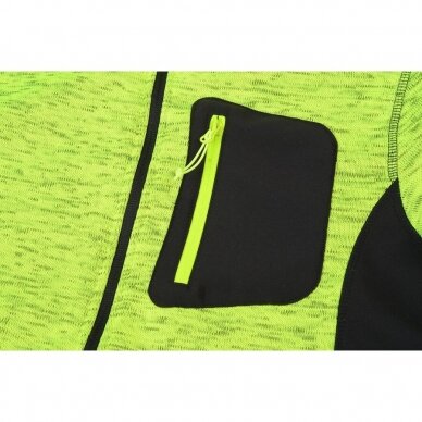 Peso flīsa džemperis FLORENCE, dzeltens 9