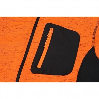 Pesso fleece džemperis FLORENCE, oranžinis 8 Pesso fleece džemperis FLORENCE, oranžinis 8