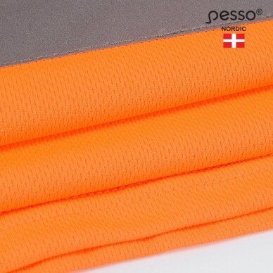 Polo marškinėliai PESSO HVPOR, Hi-vis, oranžiniai 7 Polo marškinėliai PESSO HVPOR, Hi-vis, oranžiniai 7