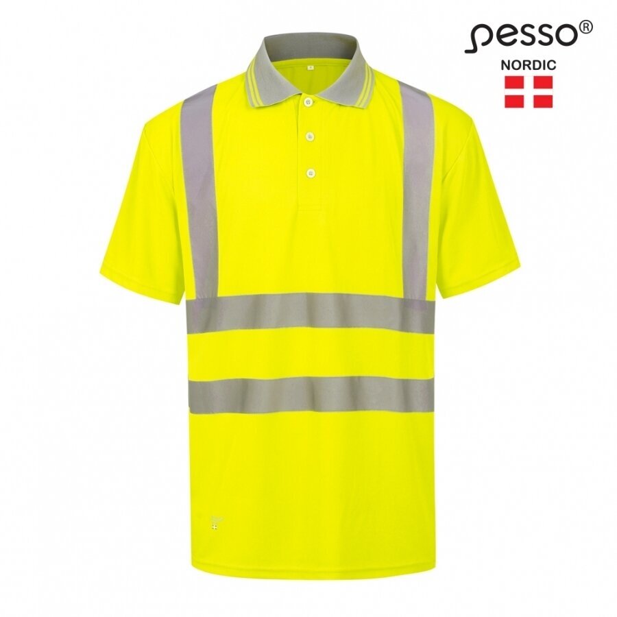 Polo krekls PESSO HVPG Hi-vis, dzeltens Polo krekls PESSO HVPG Hi-vis, dzeltens