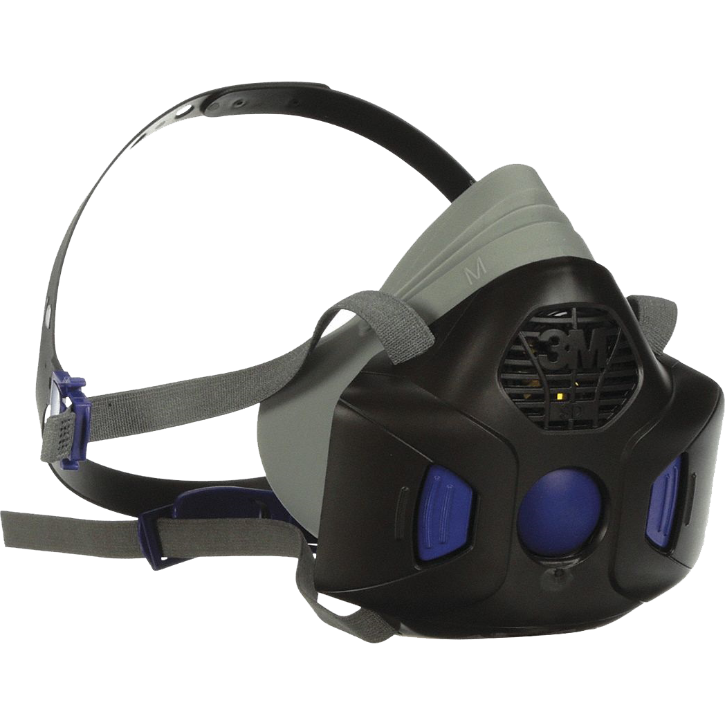 Pusmaska 3M HF-800 Secure Click, M izmērs Pusmaska 3M HF-800 Secure Click, M izmērs