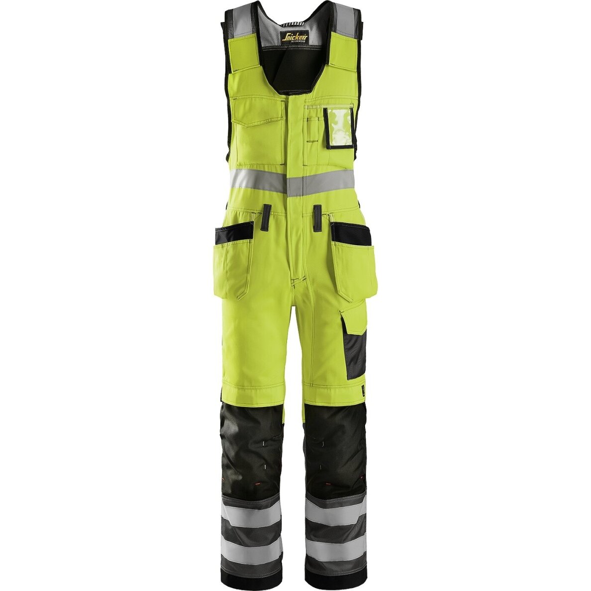 Puskombinezons ar iekarināmām kabatām SNICKERS WORKWEAR Hi-Vis Puskombinezons ar iekarināmām kabatām SNICKERS WORKWEAR Hi-Vis