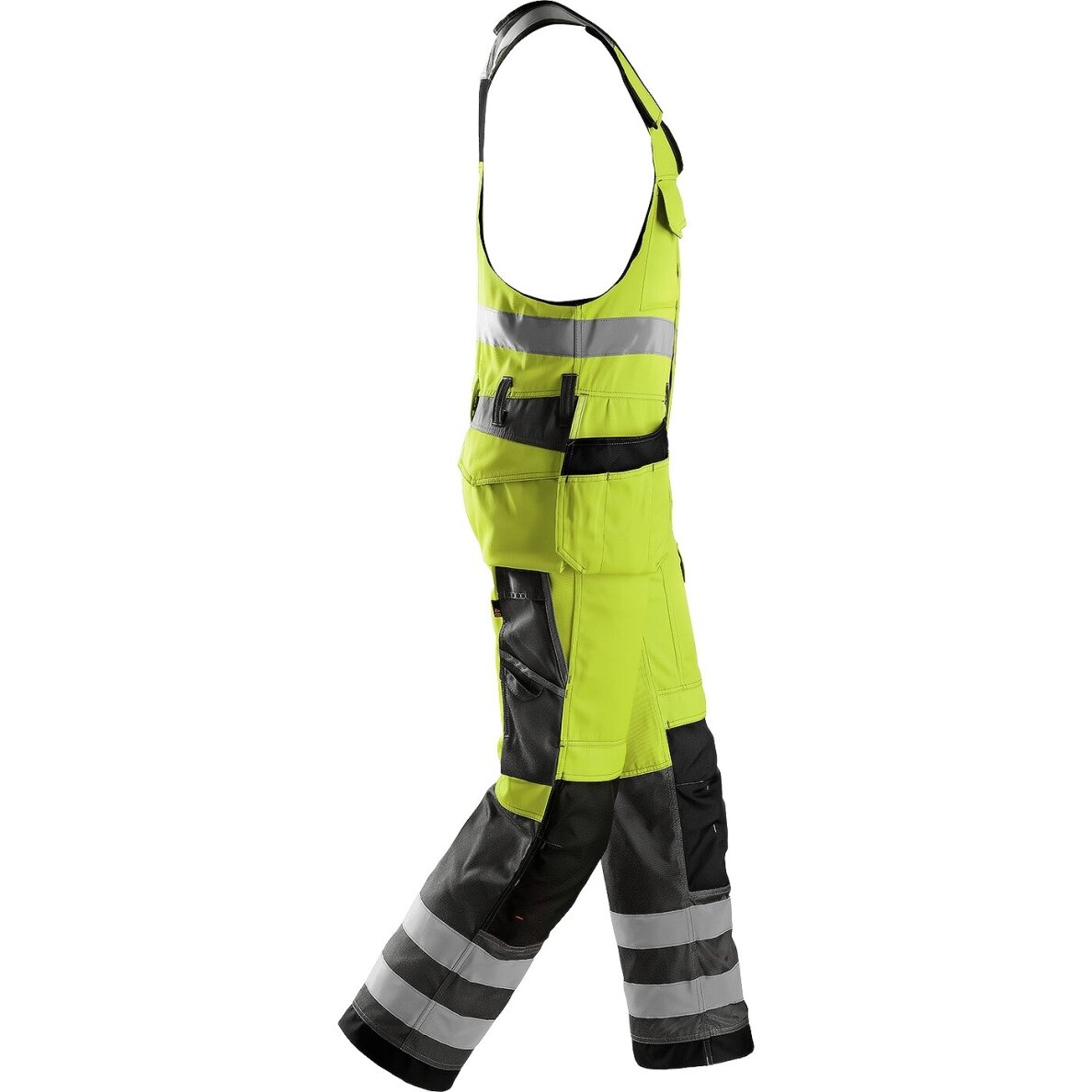 Puskombinezons ar iekarināmām kabatām SNICKERS WORKWEAR Hi-Vis 2