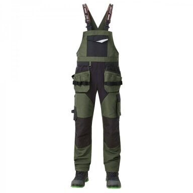 Pesso Titan DP125Z (Spandex/Cordura) kombinezoni, zaļi