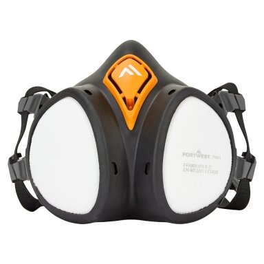 Pusmaska ​​ar integrētiem filtriem Portwest P441