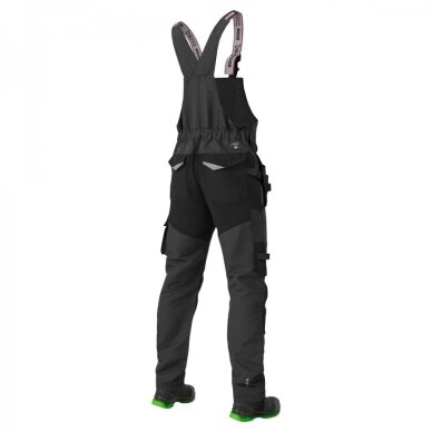 Puskombinezons Pesso Titan DP125P (Spandex/Cordura) pelēks 2 Puskombinezons Pesso Titan DP125P (Spandex/Cordura) pelēks 2
