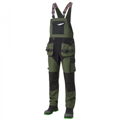 Pesso Titan DP125Z (Spandex/Cordura) kombinezoni, zaļi 1