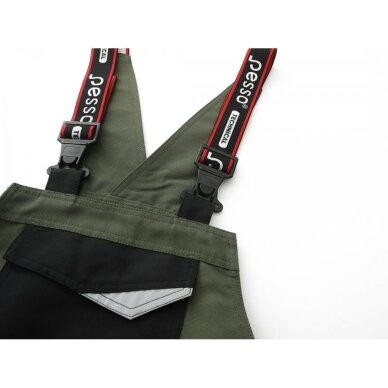 Pesso Titan DP125Z (Spandex/Cordura) kombinezoni, zaļi 6