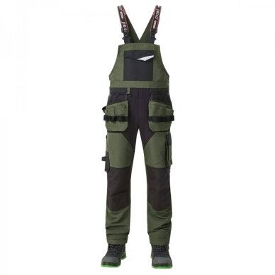 Pesso Titan DP125Z (Spandex/Cordura) kombinezoni, zaļi Pesso Titan DP125Z (Spandex/Cordura) kombinezoni, zaļi