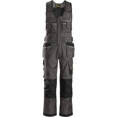 Puskombinezons ar iekarināmām kabatām SNICKERS WORKWEAR DuraTwill