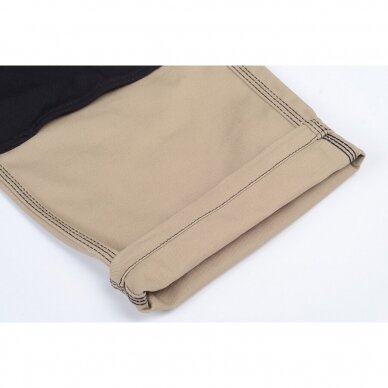 Puskombinezonis PESSO TWILL DPBZ, smėlio spalvos 11 Puskombinezonis PESSO TWILL DPBZ, smėlio spalvos 11