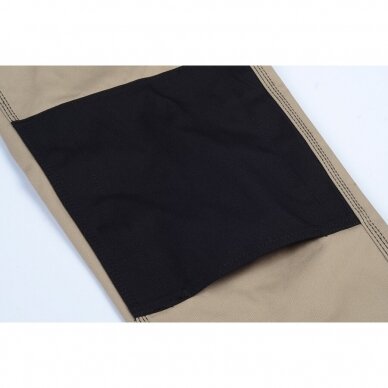 Puskombinezonis PESSO TWILL DPBZ, smėlio spalvos 13 Puskombinezonis PESSO TWILL DPBZ, smėlio spalvos 13