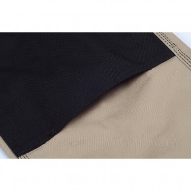 Puskombinezonis PESSO TWILL DPBZ, smėlio spalvos 14 Puskombinezonis PESSO TWILL DPBZ, smėlio spalvos 14
