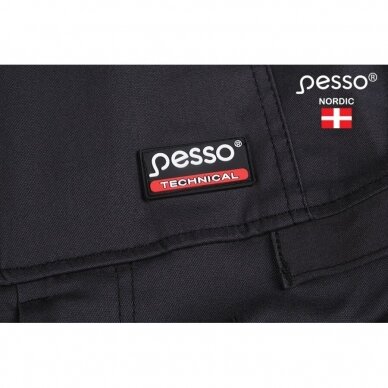 Puskombinezonis PESSO Twill stretch, pilkas 6 Puskombinezonis PESSO Twill stretch, pilkas 6