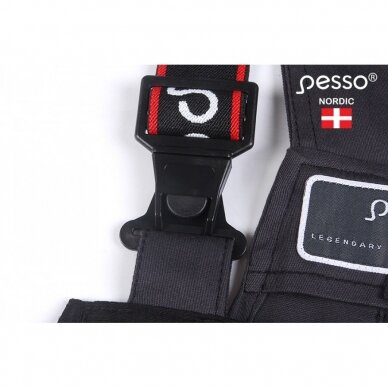 Puskombinezonis PESSO Twill stretch, pilkas 5 Puskombinezonis PESSO Twill stretch, pilkas 5