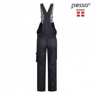 Puskombinezonis PESSO Twill stretch, pilkas 2 Puskombinezonis PESSO Twill stretch, pilkas 2