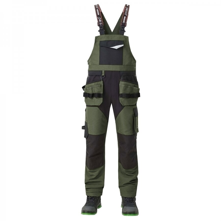 Pesso Titan DP125Z (Spandex/Cordura) kombinezoni, zaļi Pesso Titan DP125Z (Spandex/Cordura) kombinezoni, zaļi