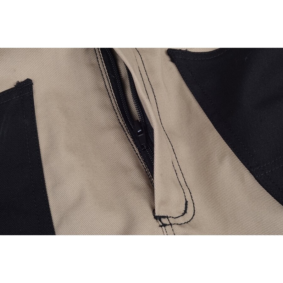 Puskombinezonis PESSO TWILL DPBZ, smėlio spalvos 16 Puskombinezonis PESSO TWILL DPBZ, smėlio spalvos 16