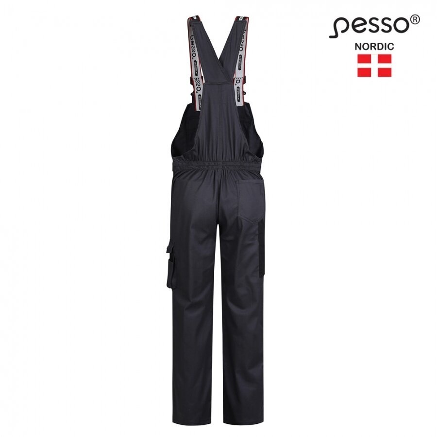 Puskombinezonis PESSO Twill stretch, pilkas 2 Puskombinezonis PESSO Twill stretch, pilkas 2