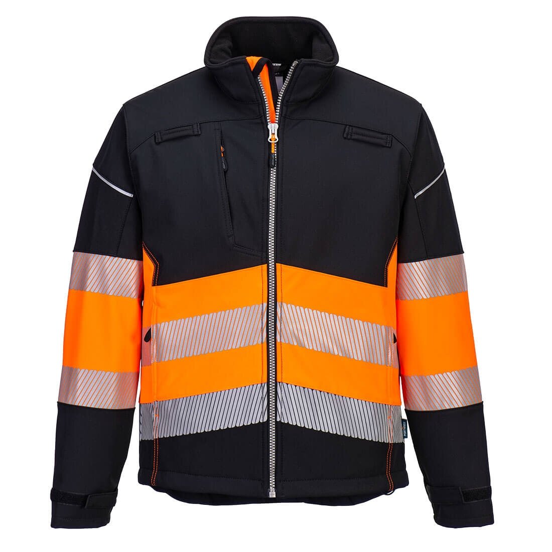 Augstas redzamības PORTWEST PW375 Softshell jaka