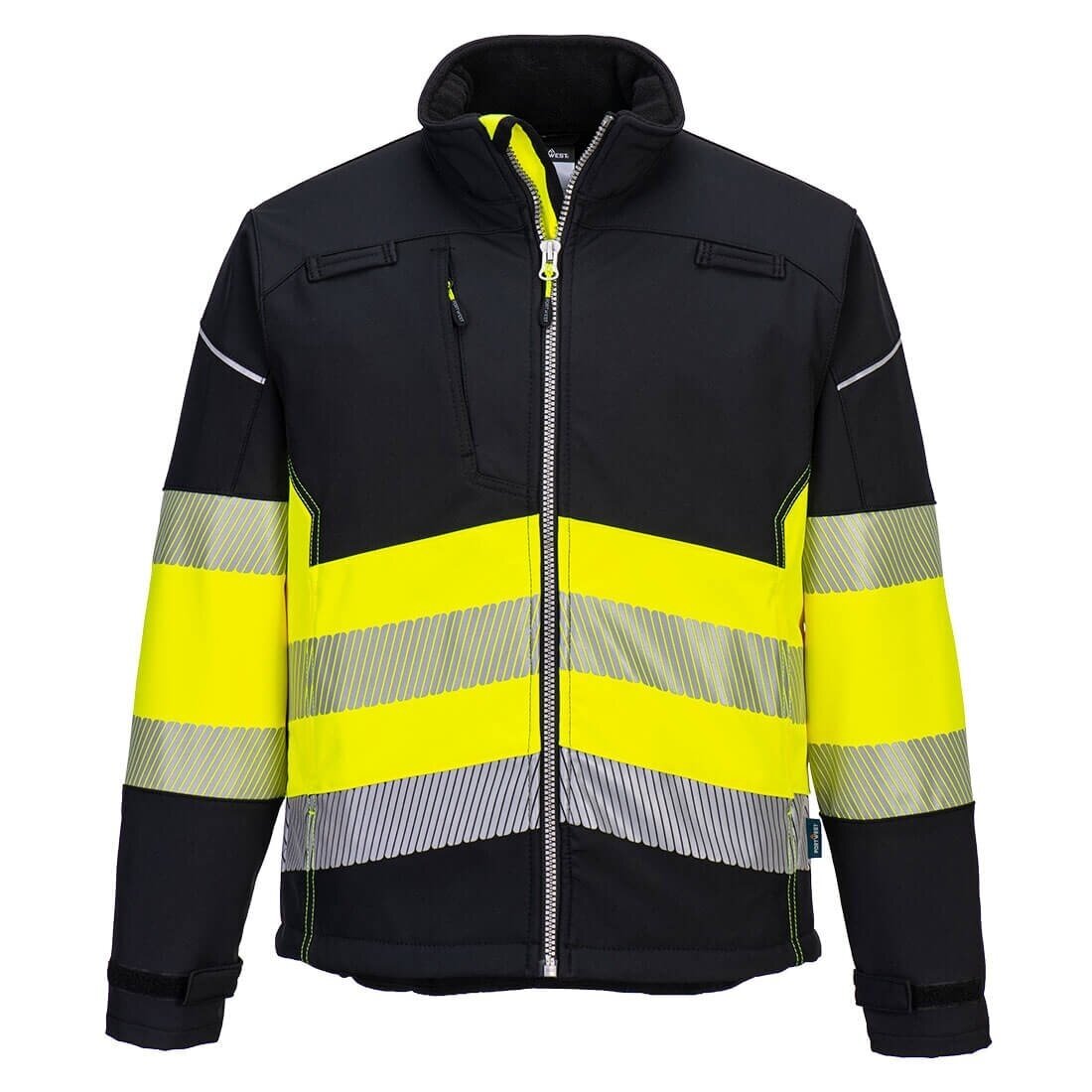 Augstas redzamības PORTWEST PW375 Softshell jaka 2 Augstas redzamības PORTWEST PW375 Softshell jaka 2