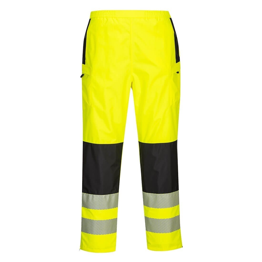 PORTWEST PW386 augstas redzamības sieviešu lietus bikses 2