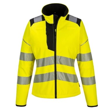 PORTWEST PW381 augstas redzamības softshell jaka sievietēm