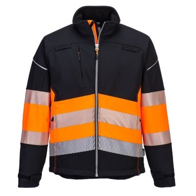 Augstas redzamības PORTWEST PW375 Softshell jaka