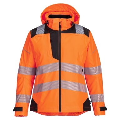PORTWEST PW389 augstas redzamības sieviešu lietus jaka
