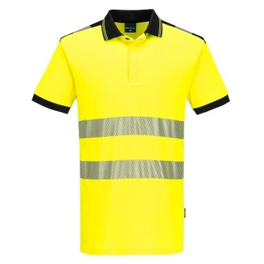 PORTWEST PW317 augstas redzamības īsroku polo krekls