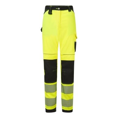 PORTWEST PW385 sieviešu augstas redzamības elastīgas darba bikses 2 PORTWEST PW385 sieviešu augstas redzamības elastīgas darba bikses 2
