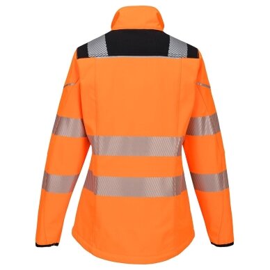 PORTWEST PW381 augstas redzamības softshell jaka sievietēm 3