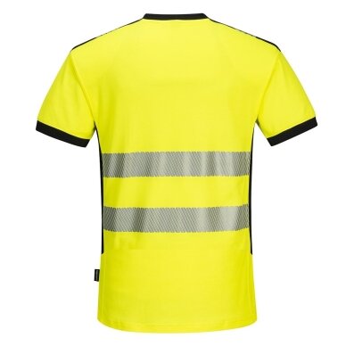 PORTWEST PW310 Hi-Vis V veida kakla izgriezuma T-krekls 3