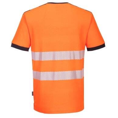 PORTWEST PW310 Hi-Vis V veida kakla izgriezuma T-krekls 1 PORTWEST PW310 Hi-Vis V veida kakla izgriezuma T-krekls 1